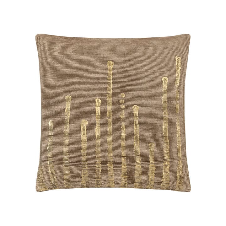 Adele Stone Gold Velvet Pillow