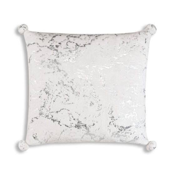 FMRAMI01A-SV_720x.jpg Inspire Me! Home Decor Rami Silver PomPom Pillow
