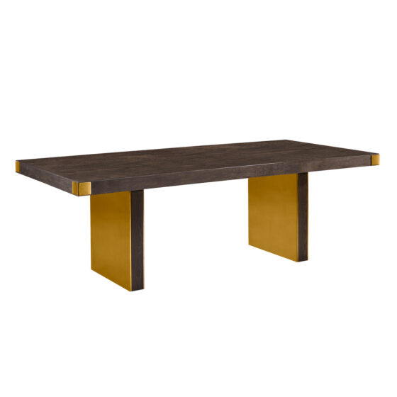 TOV-IHD68562-1.jpg Selena Chocolate Brown Ash Dining Table